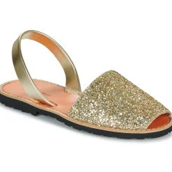 Sandales Et Nu-pieds^Minorquines - AVARCA Doré
