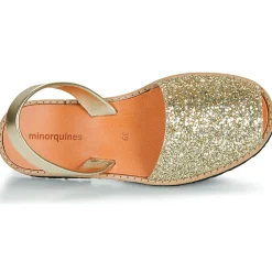Sandales Et Nu-pieds^Minorquines - AVARCA Doré
