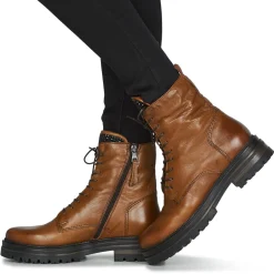 Bottines / Boots^Mjus - DOBLE LACE Marron