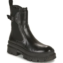 Bottines / Boots^Mjus - GEORDIE BUCKLE Noir