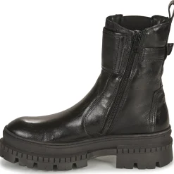 Bottines / Boots^Mjus - GEORDIE BUCKLE Noir