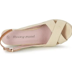 Sandales Et Nu-pieds^Moony Mood - AKOLM Beige
