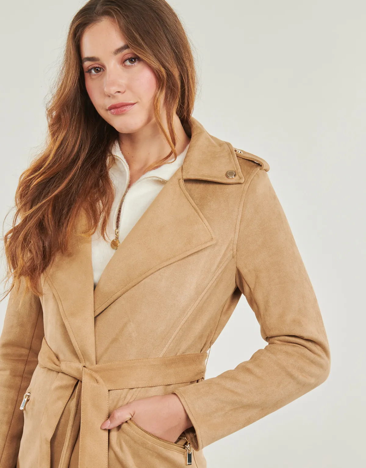 Manteaux^Morgan - GARIA Beige