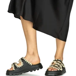Sandales Et Nu-pieds^Mou - EVA ONE-PIECE SLIDE TWO-BUCKLE Noir