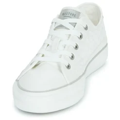 Baskets Mode^Mustang - 1272309 Blanc