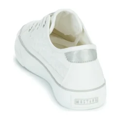 Baskets Mode^Mustang - 1272309 Blanc