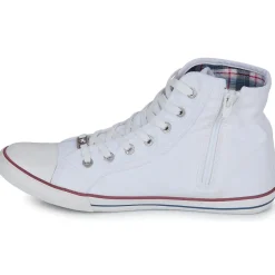 Baskets Mode^Mustang - GALLEGO Blanc