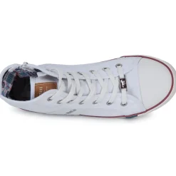 Baskets Mode^Mustang - GALLEGO Blanc