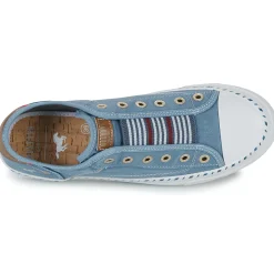 Baskets Mode^Mustang - VIOLANTA Bleu