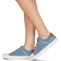 Baskets Mode^Mustang - VIOLANTA Bleu