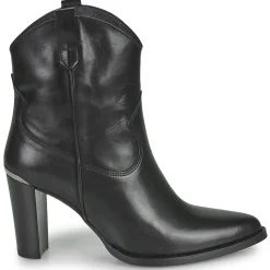 Bottines / Boots^Myma - 6717-CUIR- Noir