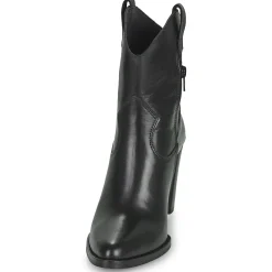 Bottines / Boots^Myma - 6717-CUIR- Noir