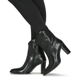 Bottines / Boots^Myma - 6717-CUIR- Noir