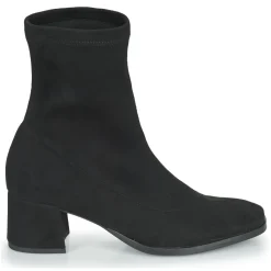 Bottines / Boots^Myma - 5897-MY-STRECH-VELOUR- Noir