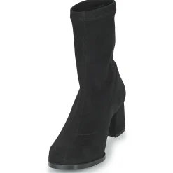 Bottines / Boots^Myma - 5897-MY-STRECH-VELOUR- Noir