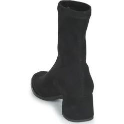 Bottines / Boots^Myma - 5897-MY-STRECH-VELOUR- Noir