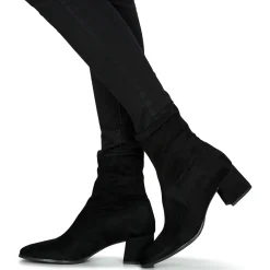 Bottines / Boots^Myma - 5897-MY-STRECH-VELOUR- Noir