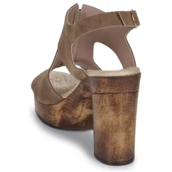 Sandales Et Nu-pieds^Myma - POULISSA Taupe