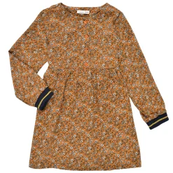 Robes^Name it - NKFKRINFRA LS DRESS Orange