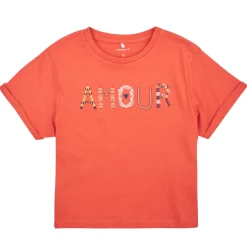 T-shirts & Polos^Name it - NKFTMORINA SS LOOSE TOP PS Rose