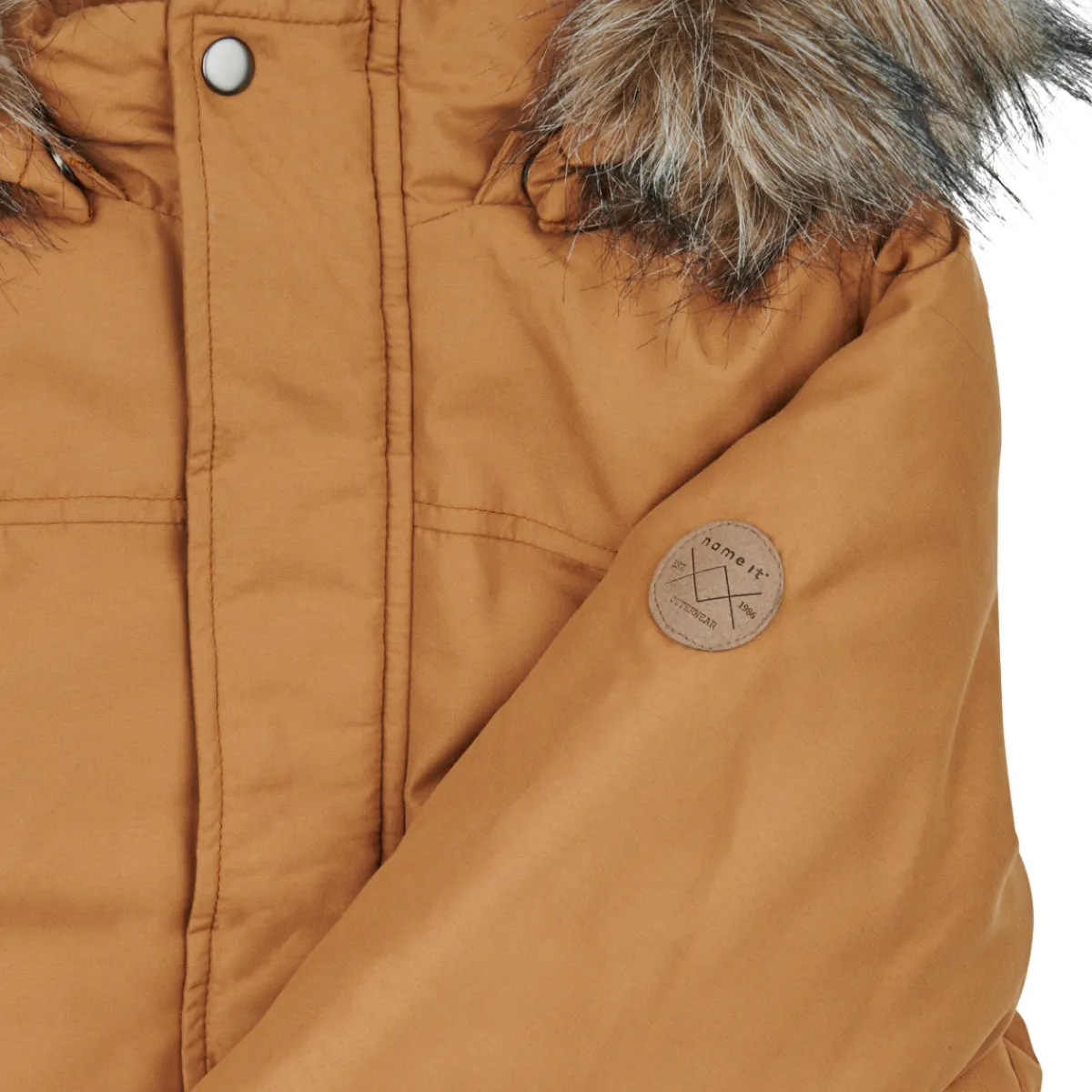 Manteaux^Name it - NKMMARLIN PARKA JACKET PB SOUTH Camel