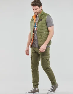 Manteaux^Napapijri - ACALMAR VEST Kaki