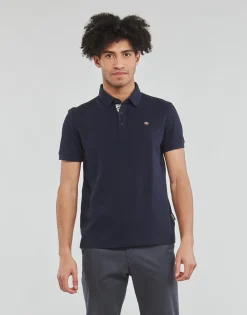 T-shirts & Polos^Napapijri - EOLANOS 3 Marine