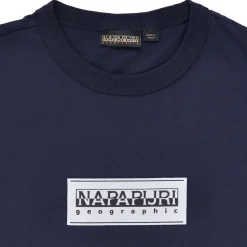T-shirts & Polos^Napapijri - K S-CHAMOIS LS Marine
