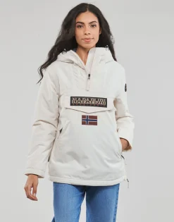 Manteaux^Napapijri - RAINFOREST POCKET Beige
