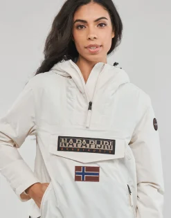 Manteaux^Napapijri - RAINFOREST POCKET Beige