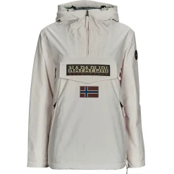 Manteaux^Napapijri - RAINFOREST POCKET Beige