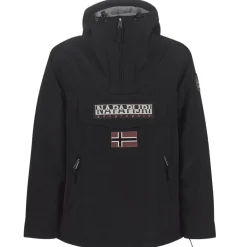 Manteaux^Napapijri - RAINFOREST POCKET Noir