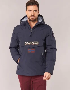 Manteaux^Napapijri - RAINFOREST WINTER POCKET Marine