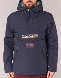 Manteaux^Napapijri - RAINFOREST WINTER POCKET Marine