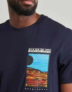 T-shirts & Polos^Napapijri - S-VALDOR Marine