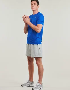 T-shirts & Polos^New Balance - CORE RUN SHORT SLEEVES Bleu