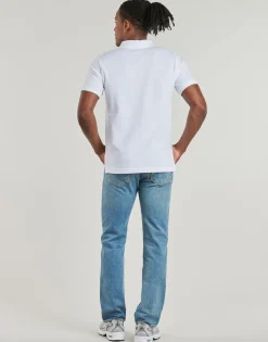 T-shirts & Polos^New Balance - COTTON PIQUE POLO Blanc