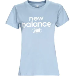T-shirts & Polos^New Balance - ESSENTIALS GRAPHIC ATHLETIC FIT SHORT SLEEVE Bleu