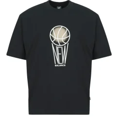 T-shirts & Polos^New Balance - GRAPHIC JERSEY TEE Noir