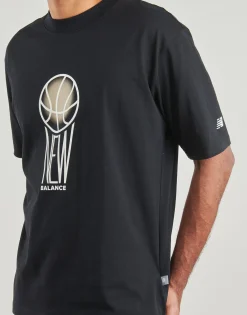 T-shirts & Polos^New Balance - GRAPHIC JERSEY TEE Noir