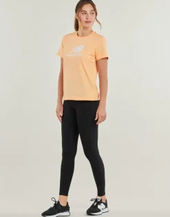 T-shirts & Polos^New Balance - LOGO JERSEY TEE Corail