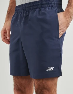 Shorts & Bermudas^New Balance - NB WOVEN SHORT Bleu