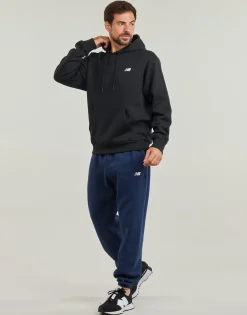 Sweats & Polaires^New Balance - SMALL LOGO HOODIE Noir