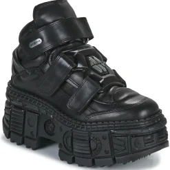 Bottines / Boots^New Rock - LEMONE Noir