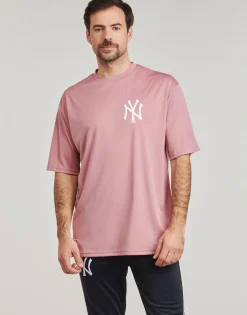 T-shirts & Polos^New-Era - LEAGUE ESSENTIALS TEE NEW YORK YANKEES Rose