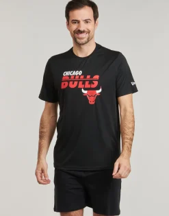 T-shirts & Polos^New-Era - NBA ESSENTIALS TEE CHICAGO BULLS Noir