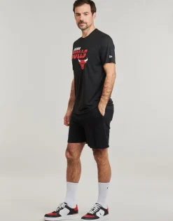 T-shirts & Polos^New-Era - NBA ESSENTIALS TEE CHICAGO BULLS Noir