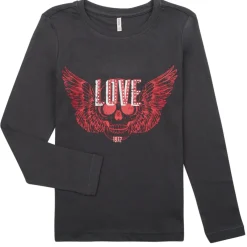 T-shirts & Polos^Only - KOGTENNA FIT L/S BOX TOP CS Noir
