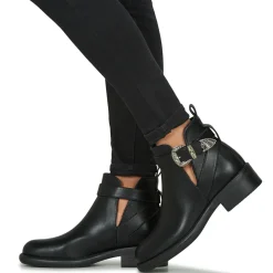 Bottines / Boots^Only - ONLBLOOM-5 PU BUCKLE BOOT Noir