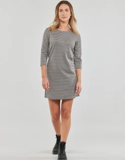 Robes^Only - ONLBRILLIANT 3/4 CHECK DRESS  JRS Noir